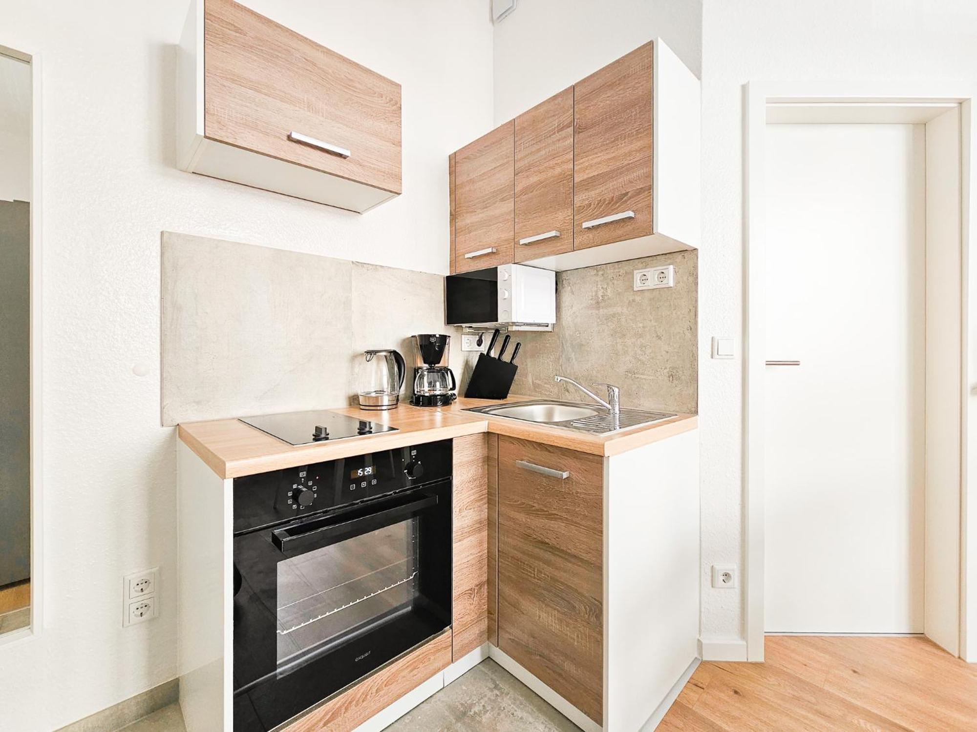 Raj Living - Studio Wohnungen - 15 Min Zur Messe Dus Düsseldorf Extérieur photo