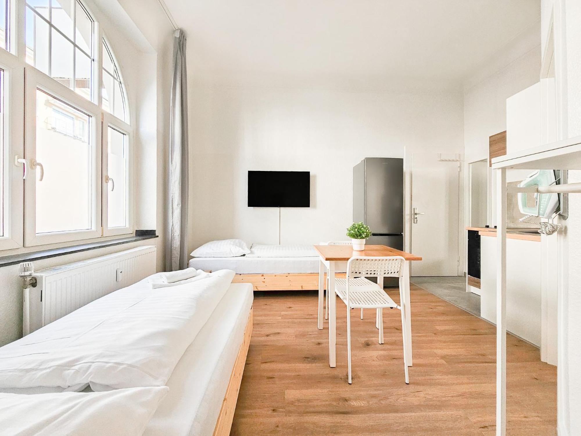 Raj Living - Studio Wohnungen - 15 Min Zur Messe Dus Düsseldorf Extérieur photo